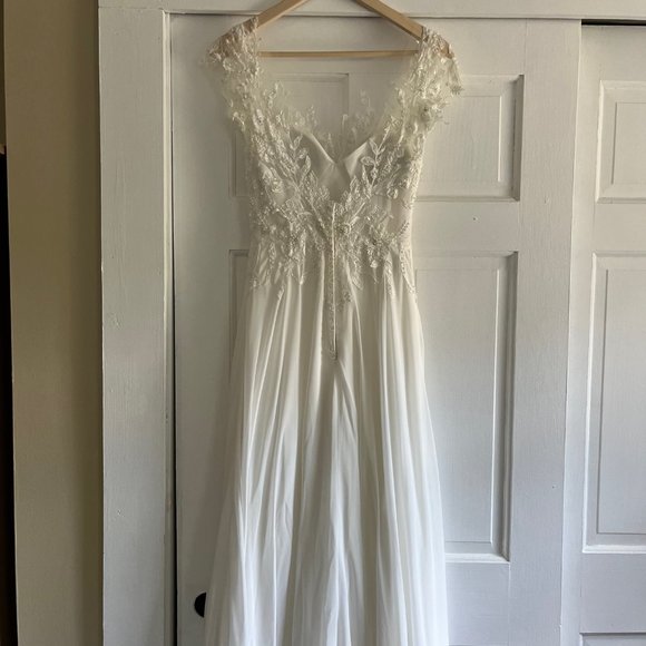 Rebecca Ingram by Maggie Sottero Mercy Wedding Dress Size 2 - Picture 6 of 13